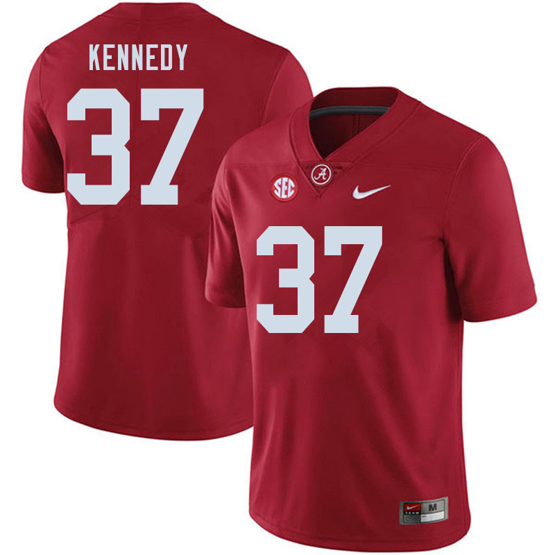 Alabama Crimson Tide Men's Demouy Kennedy #37 Crimson NCAA Nike Authentic Stitched 2020 College Football Jersey LB16U22NL